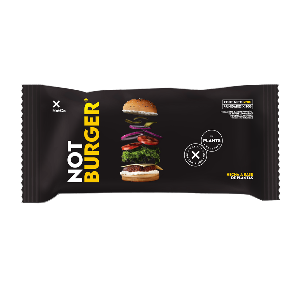 NotBurger CLASICA 4x80g - NotCo