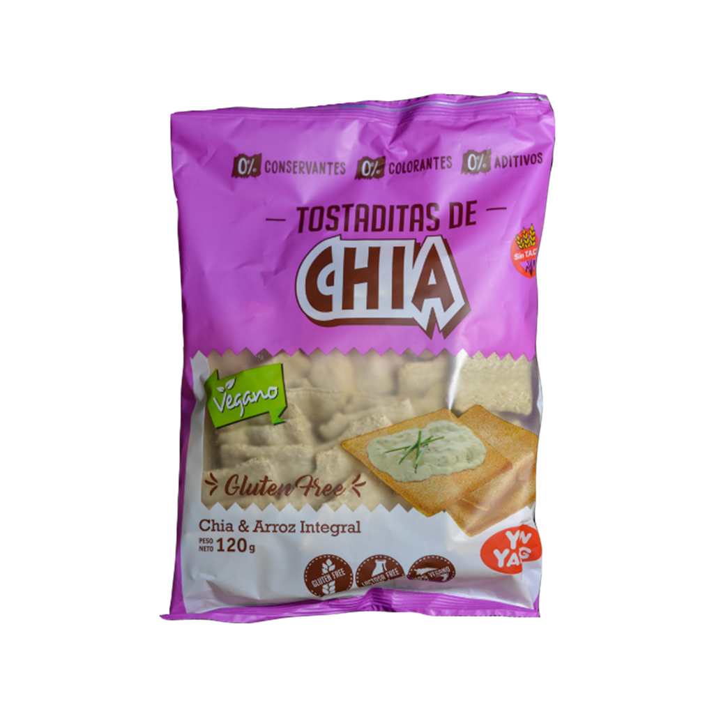 Tostadas de CHIA y arroz integral - Yin Yang