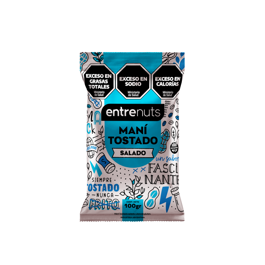 Mani SALADO x100g - Entrenuts