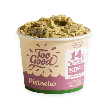 Helado KETO - PISTACHO - Too Good