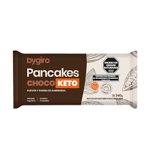 Pancakes KETO de CHOCOLATE x4u - Bygiro