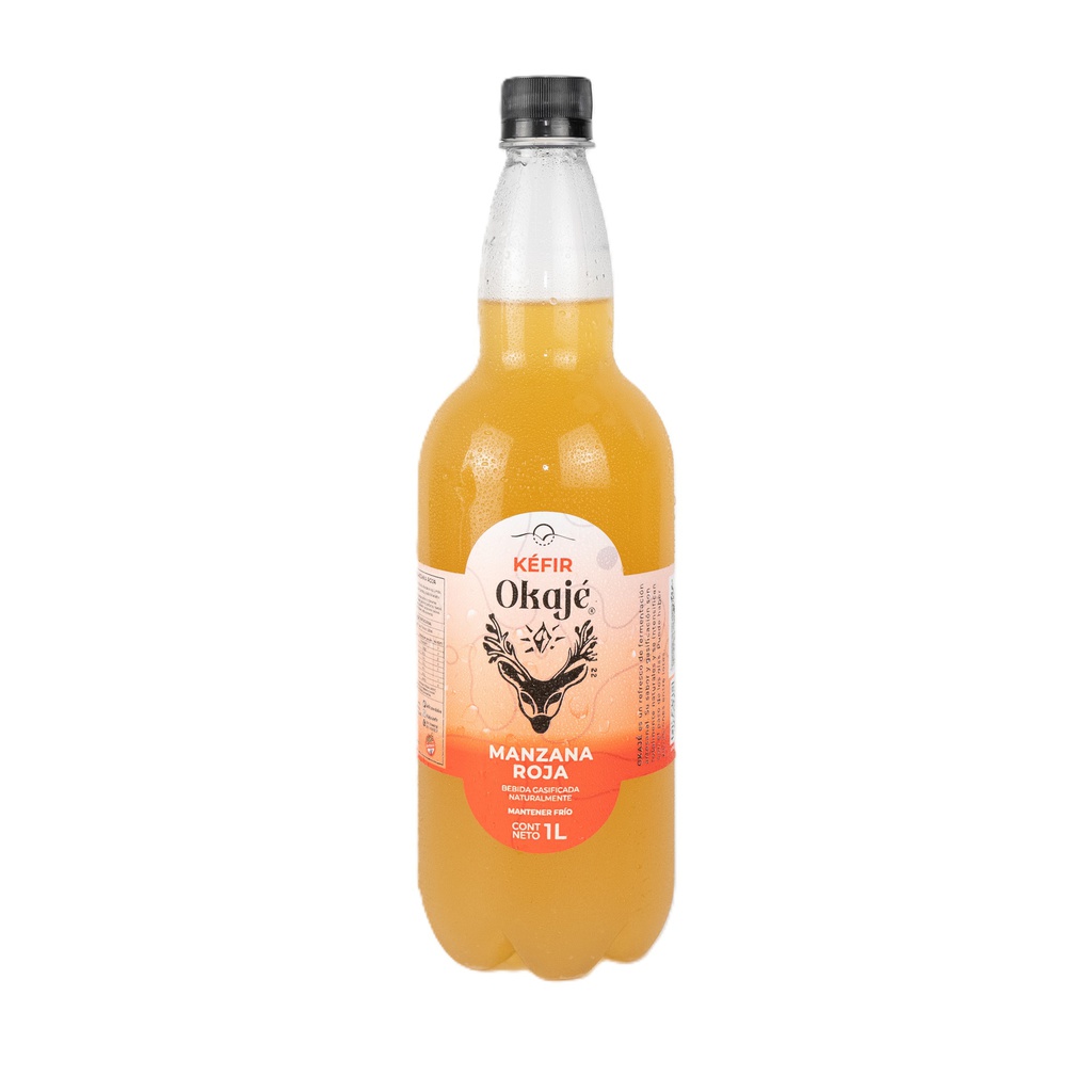 Kefir sabor MANZANA x1l - Okaje