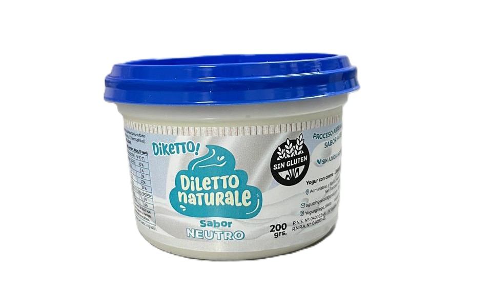 Yogur natural x200g - Diletto