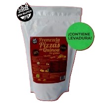 Premezcla para PIZZA de QUINOA x450g - Mundo Vegetal