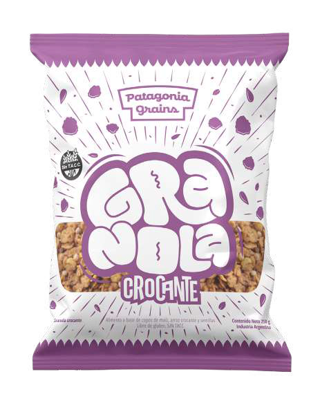GRANOLA crocante x250g - Patagonia Grains