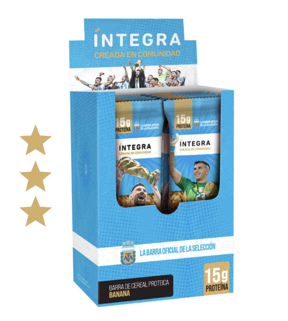 Caja x10 barritas - PROTEICA BANANA - AFA  - Integra