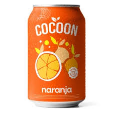 [2457] Bebida gasificada sabor NARANJA - Cocoon