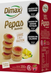 [1361] Caja pepas de MEMBRILLO x200g - Dimax