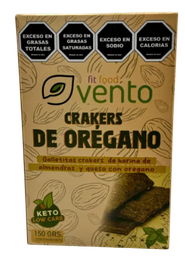 [1662] Crackers KETO c/OREGANO - Vento