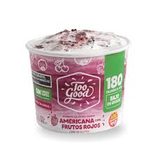 [2050] Helado BAJO en CALORIAS - AMERICANA c/FRUTOS ROJOS - Too Good