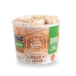 [2052] Helado BAJO en CALORIAS - DULCE de LECHE - Too Good
