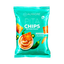 [3353] Pita chips JALAPEÑO - Almadre